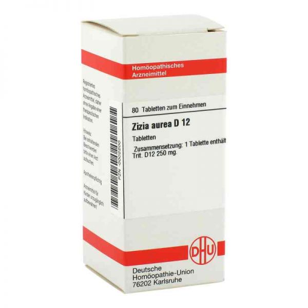 Zizia aurea D 12 Tabletten (80 stk)