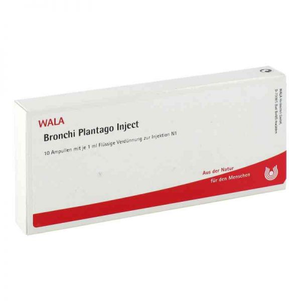 Bronchi Plantago Inject Ampullen (10X1 ml)