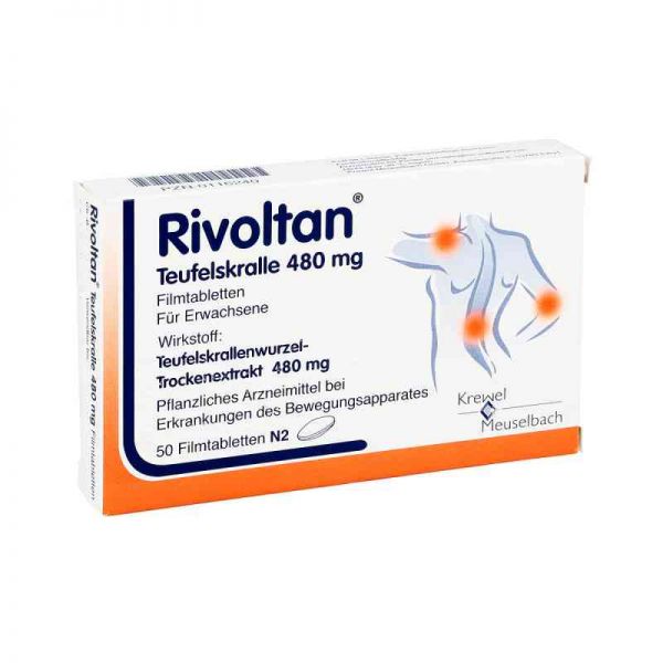 Rivoltan Teufelskralle 480mg (50 stk)