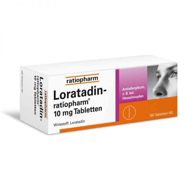 Loratadin-ratiopharm 10mg (100 stk)