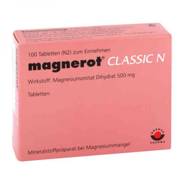 Magnerot Classic N Tabletten (100 stk)