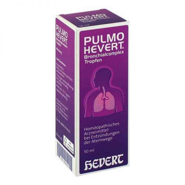 Pulmo Hevert Bronchialcomplex Tropfen (50 ml)