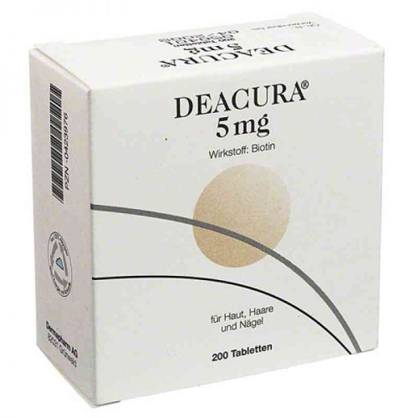 Deacura 5 mg Tabletten (200 stk)