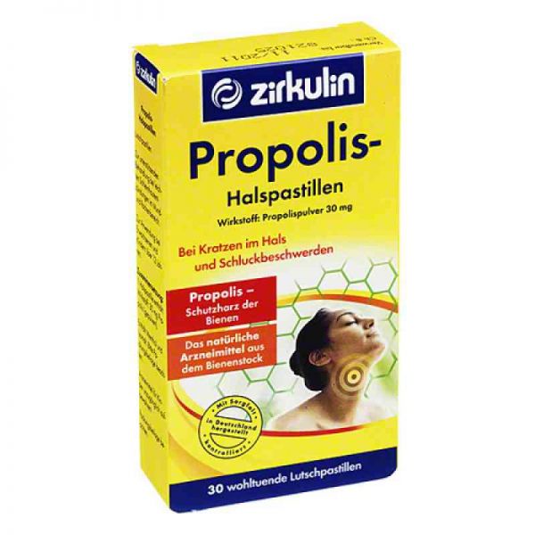 Zirkulin Propolis Halspastillen (30 stk)