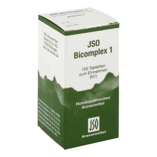 Jso Bicomplex Heilmittel Nummer 1 (150 stk)