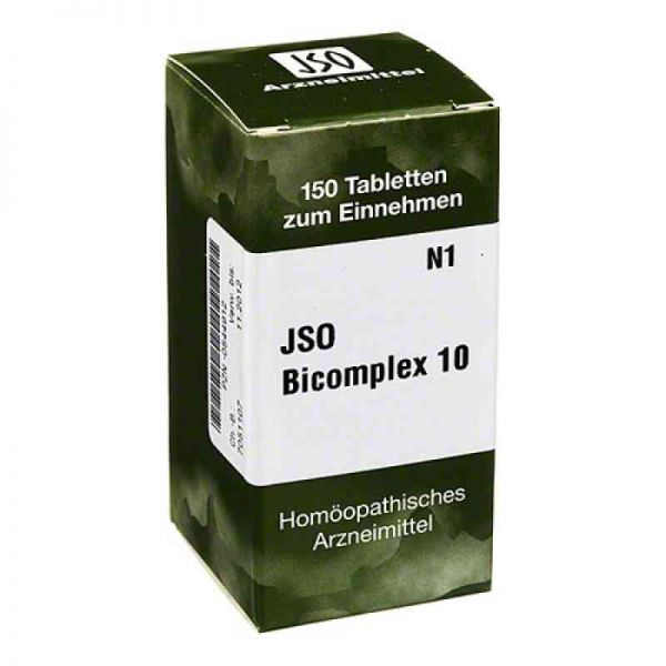 Jso Bicomplex Heilmittel Nummer 10 (150 stk)