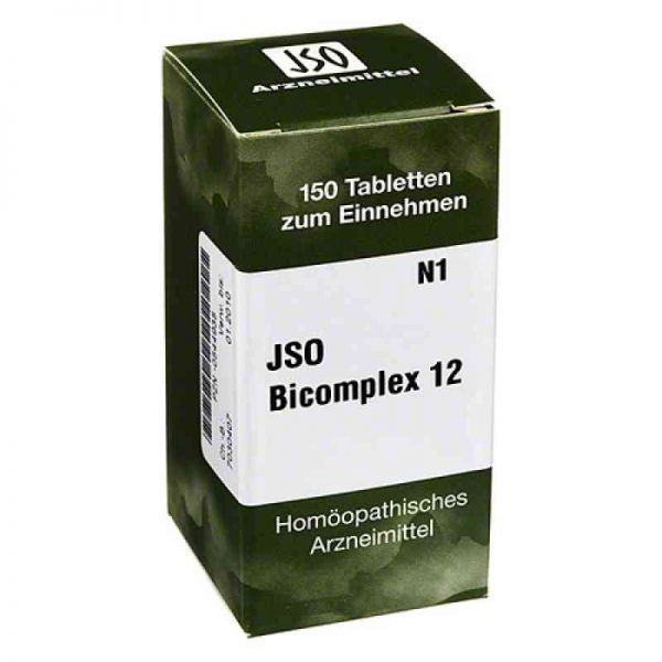 Jso Bicomplex Heilmittel Nummer 12 (150 stk)