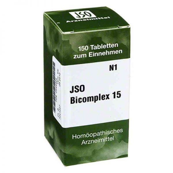 Jso Bicomplex Heilmittel Nummer 15 (150 stk)