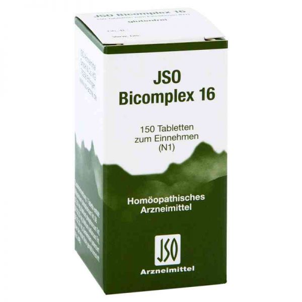 Jso Bicomplex Heilmittel Nummer 16 (150 stk)