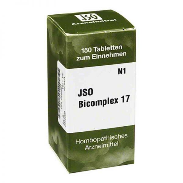 Jso Bicomplex Heilmittel Nummer 17 (150 stk)