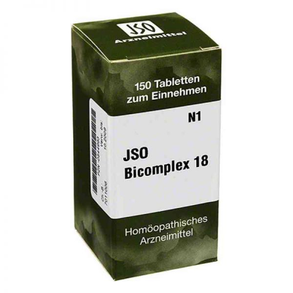 Jso Bicomplex Heilmittel Nummer 18 (150 stk)