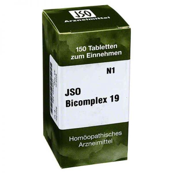 Jso Bicomplex Heilmittel Nummer 19 (150 stk)