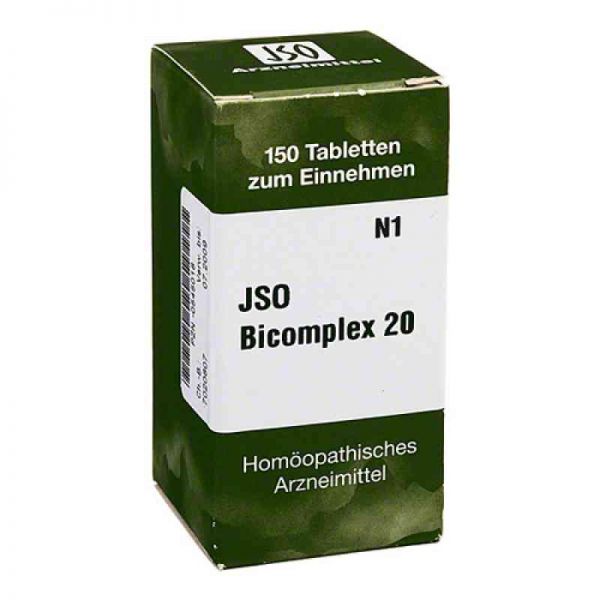 Jso Bicomplex Heilmittel Nummer 20 (150 stk)