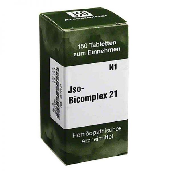 Jso Bicomplex Heilmittel Nummer 21 (150 stk)