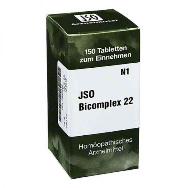 Jso Bicomplex Heilmittel Nummer 22 (150 stk)