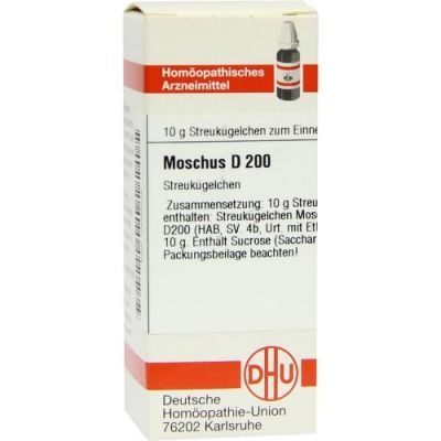 Moschus D 200 Globuli (10 g)