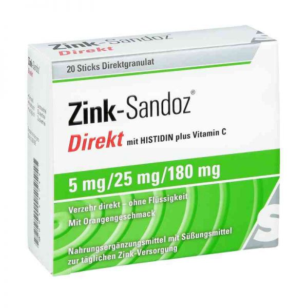 Zink Sandoz Direkt Beutel (20 stk)