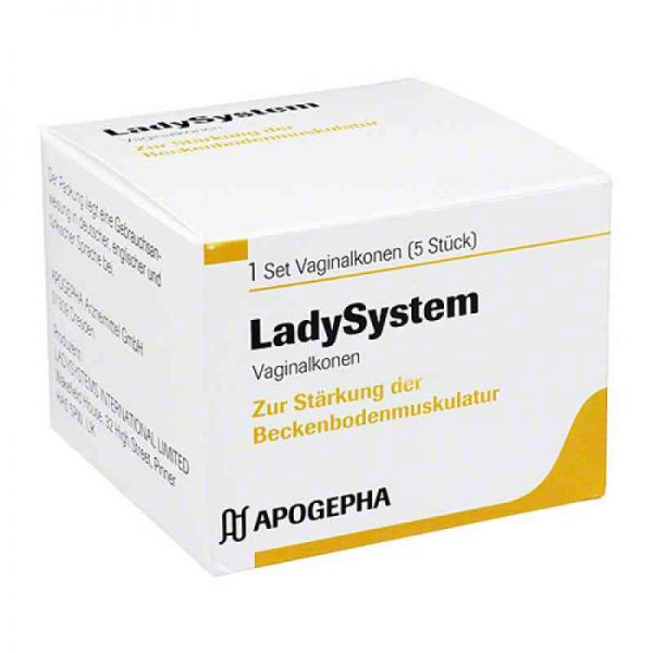 Ladysystem Vaginalkonen Set (1 stk)