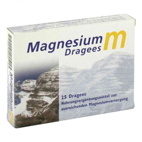 Magnesium M Dragees (25 stk)