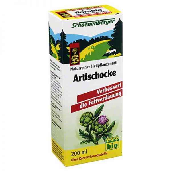 Artischockensaft Schoenenberger (200 ml)