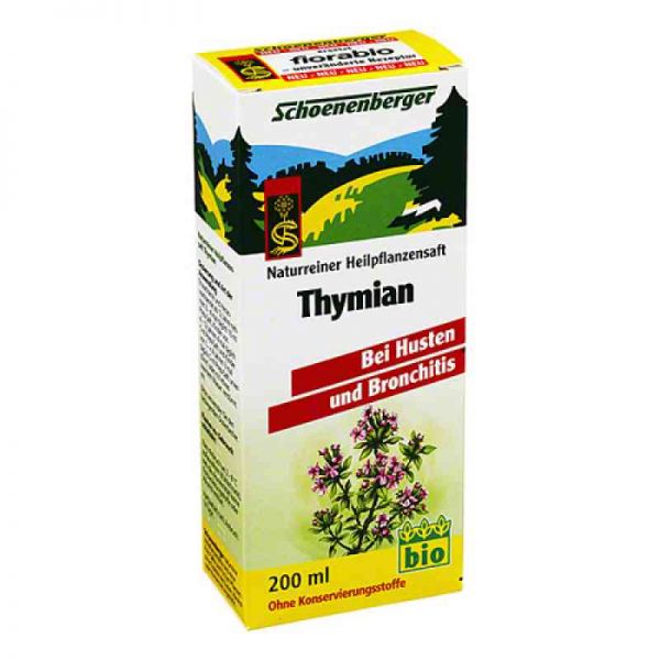 Thymiansaft Schoenenberger (200 ml)