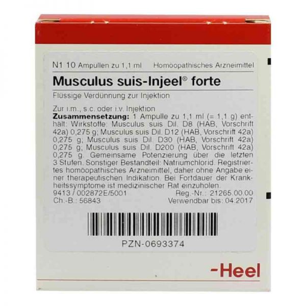 Musculus suis Injeel forte Ampullen (10 stk)