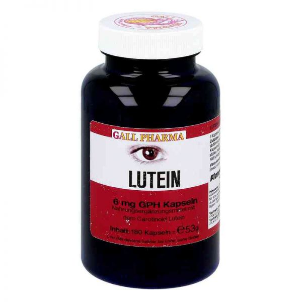 Lutein 6 mg Kapseln (180 stk)