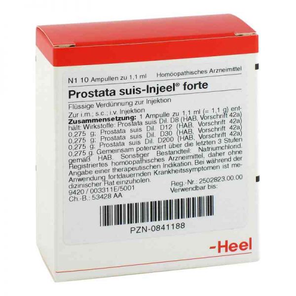 Prostata Suis Injeel forte Ampullen (10 stk)