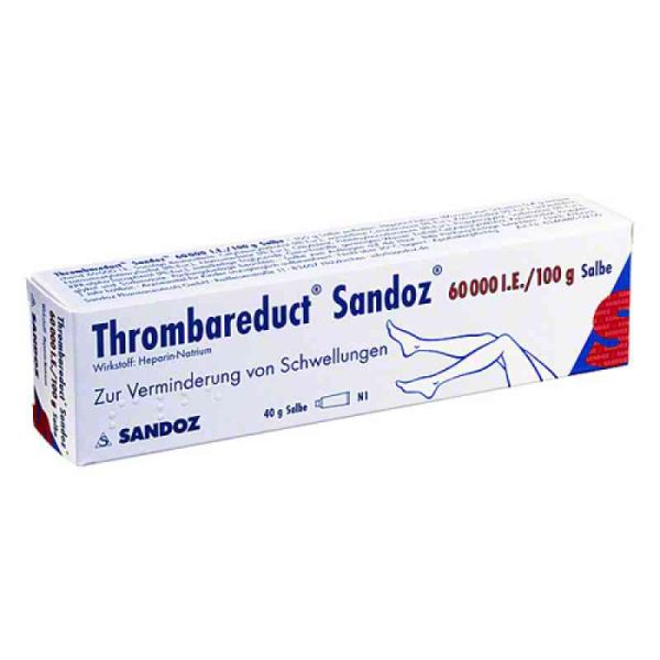 Thrombareduct Sandoz 60000 I.E./100g (40 g)