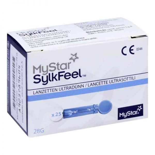 Mystar Sylkfeel Lanzetten 28 G (25 stk)