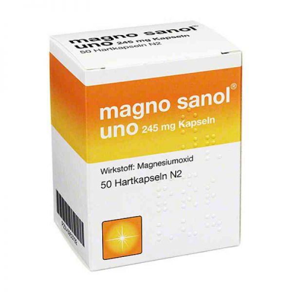 Magno Sanol uno 245 mg Hartkapseln (50 stk)