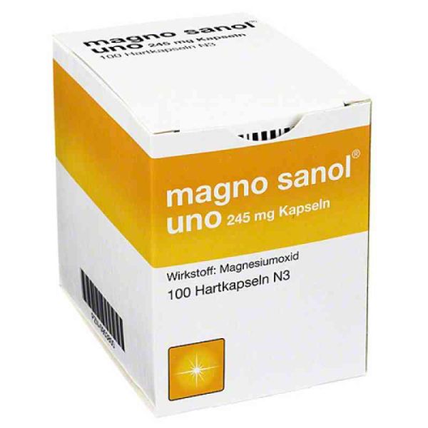 Magno Sanol uno 245 mg Hartkapseln (100 stk)