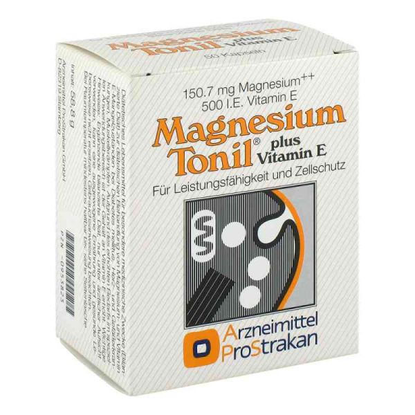 Magnesium Tonil plus Vitamin E Kapseln (50 stk)