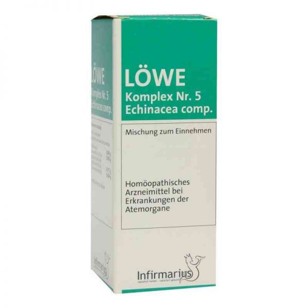 Löwe Komplex Nummer 5 Echinacea compositus Tropfen (50 ml)