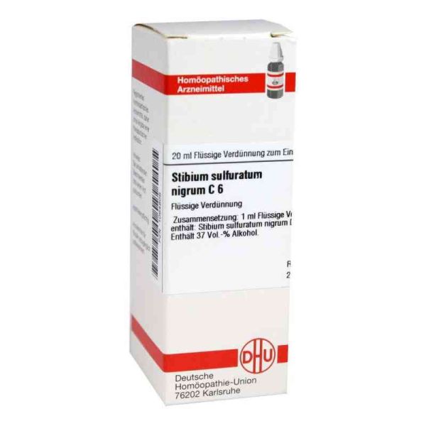 Stibium Sulf. nigrum C 6 Dilution (20 ml)