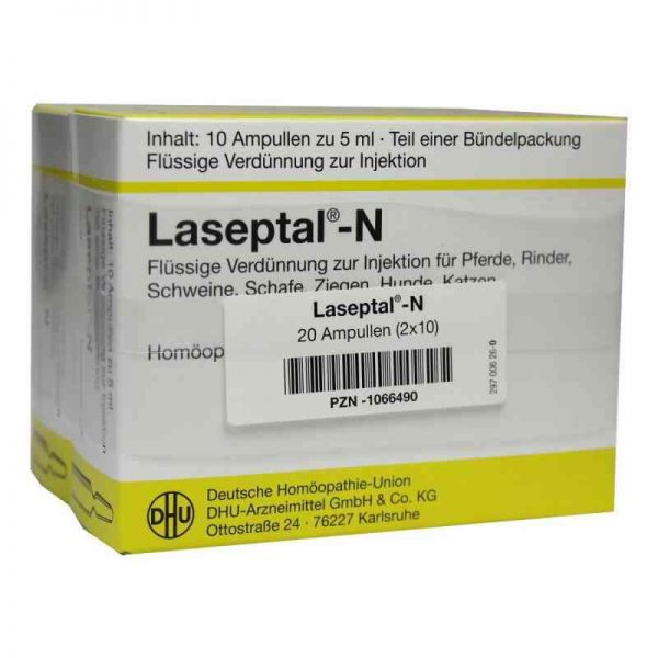 Laseptal N veterinär Injektionslösung (2X10X5 ml)