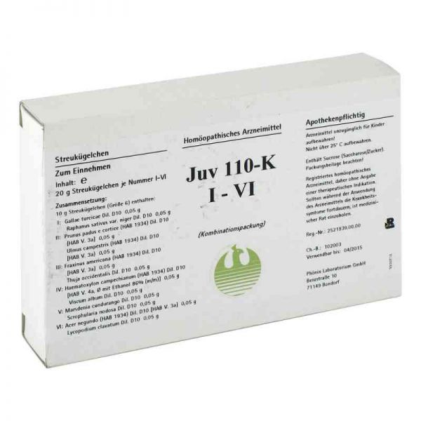 Juv 110 K I-vi Globuli (6X20 g)