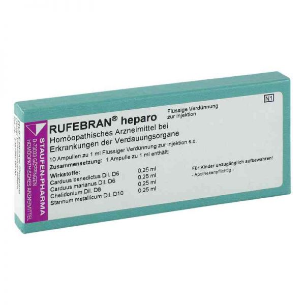 Rufebran heparo Ampullen (10 stk)