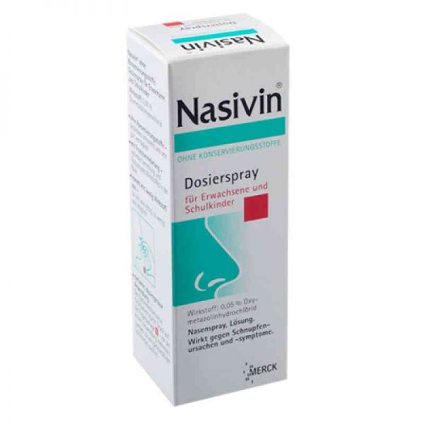 Nasivin o.K. Dosierspray f.Erwachsene und Schulkinder 0,05% (10 ml)