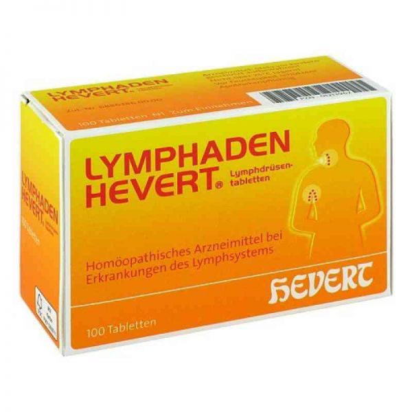 Lymphaden Hevert Lymphdrüsen Tabletten (100 stk)