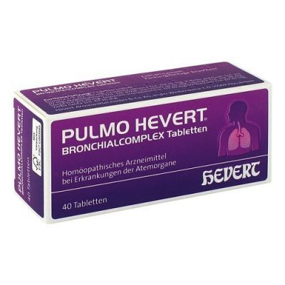 Pulmo Hevert Bronchialcomplex Tabletten (40 stk)