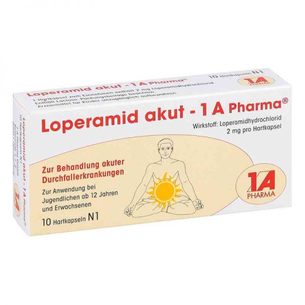 Loperamid akut-1A Pharma (10 stk)