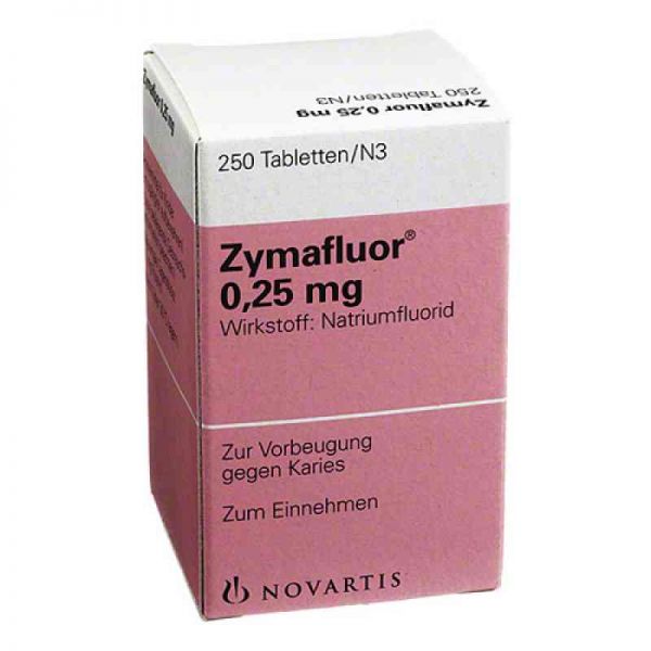 Zymafluor 0,25mg (250 stk)