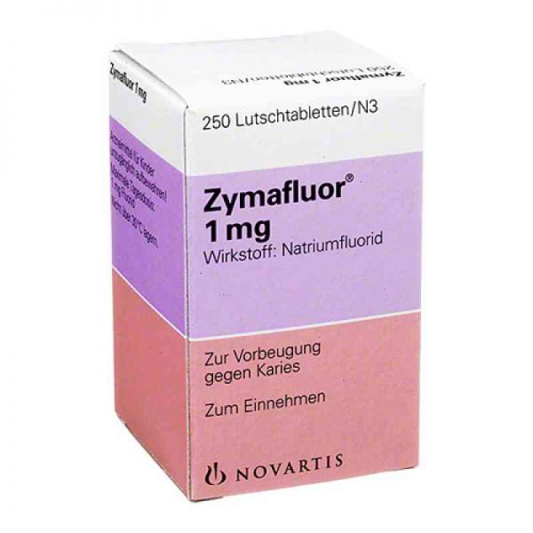 Zymafluor 1,0mg (250 stk)