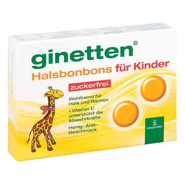 Ginetten Kinder Halsbonbon (24 stk)