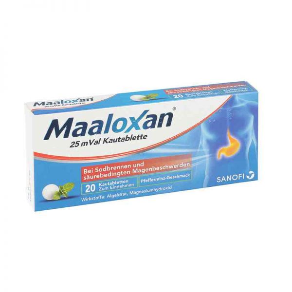 Maaloxan 25mVal (20 stk)