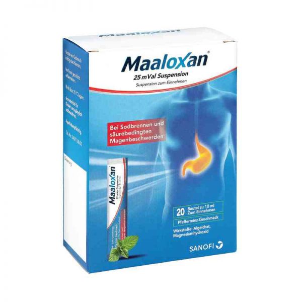 Maaloxan 25mVal Beutel (20X10 ml)