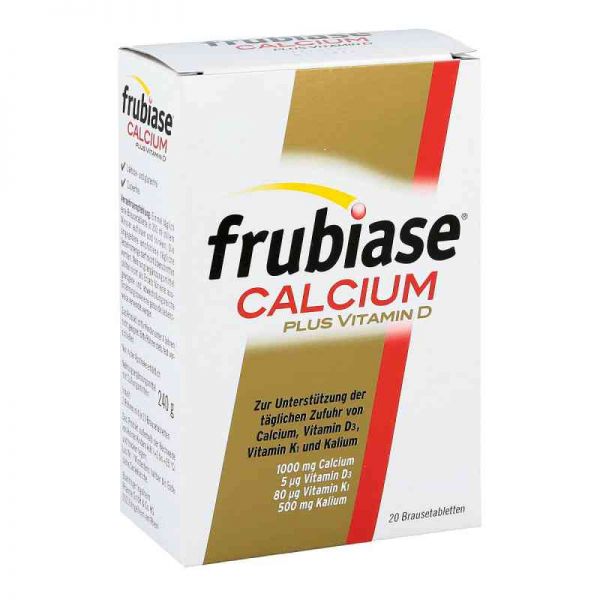 Frubiase Calcium + Vitamin D Brausetabletten (20 stk)