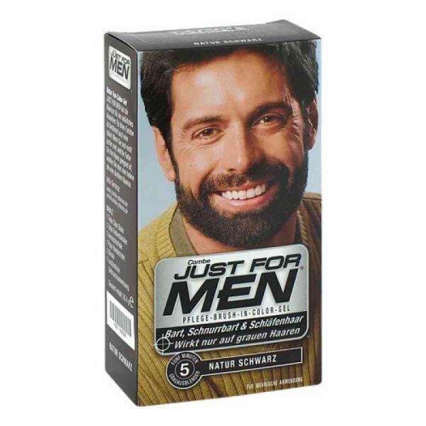 Just for men Brush in Color Gel schwarz (28.4 ml)