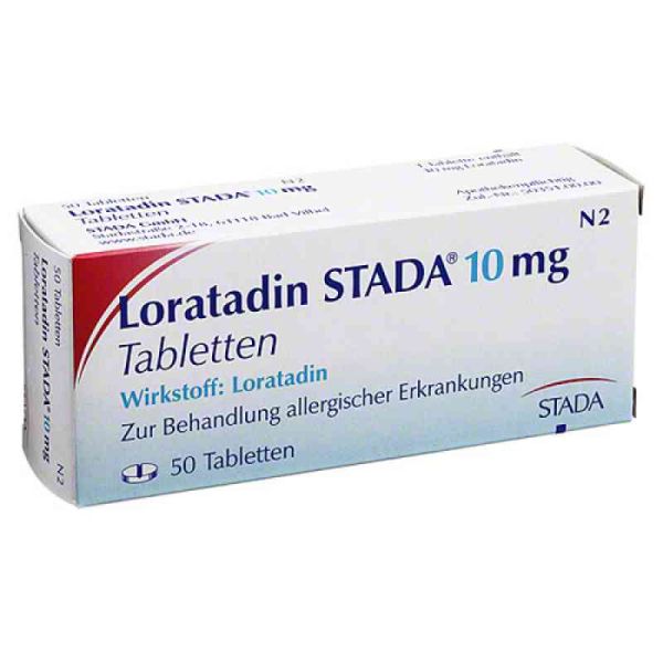 Loratadin STADA 10mg (50 stk)